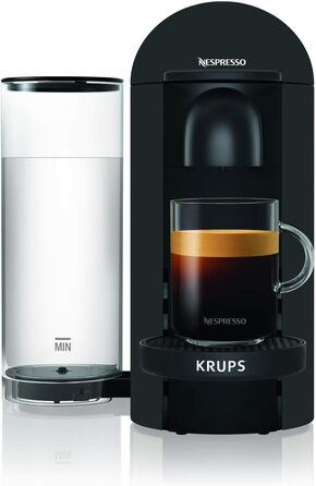 Капсульная кофемашина 1.8 л 1260 Вт, матово-черная Nespresso Vertuo ‎YY2778FD Krups