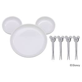 Детский набор из тарелки и 4 ножей Mickey Mouse WMF