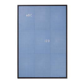 Доска 59,4x42 см синяя Message Board Design Letters