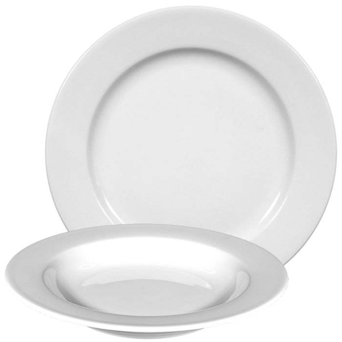 Набор тарелок 12 предметов белый Lukullus Seltmann