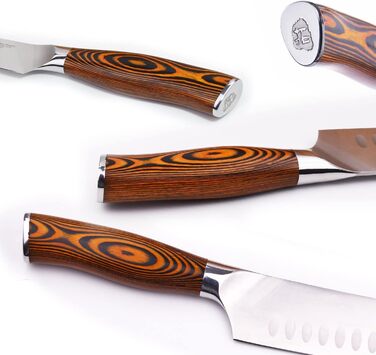 Набор ножей с подставкой 8 предметов TUO TC0710