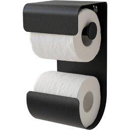 Держатель для туалетной бумаги, черный Brix Sealskin