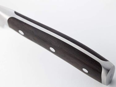 Нож-топорик для мяса WÜSTHOF IKON из нержавеющей стали, рукоять из гренадила, 18 см