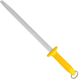 Точилка для ножей Solingen из нержавеющей стали, 31 см, желтая 