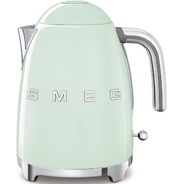 Электрический чайник Smeg / 2400 Вт / 1,7 л / хром, нержавеющая сталь